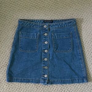 Brandy Melville Denim Skirt with Pockets